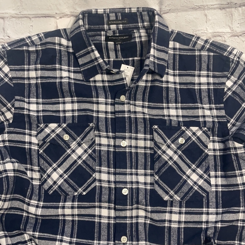 🆕[BRF] double pocket flannel shirt - Picture 3 of 6
